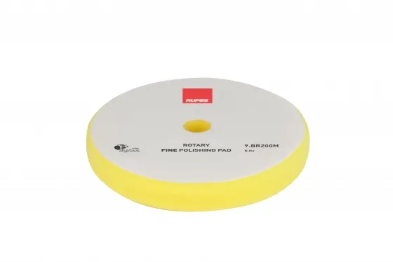 Rupes 50x Polierschwamm 5mm stark Klett 175/180mm fein gelb 9.BR200M/50