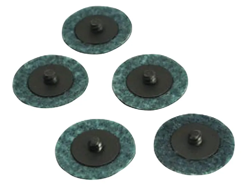 HAZET 5x ROLOC Schleifvlies Scheiben 50mm Korn 300 blau Vliesscheiben