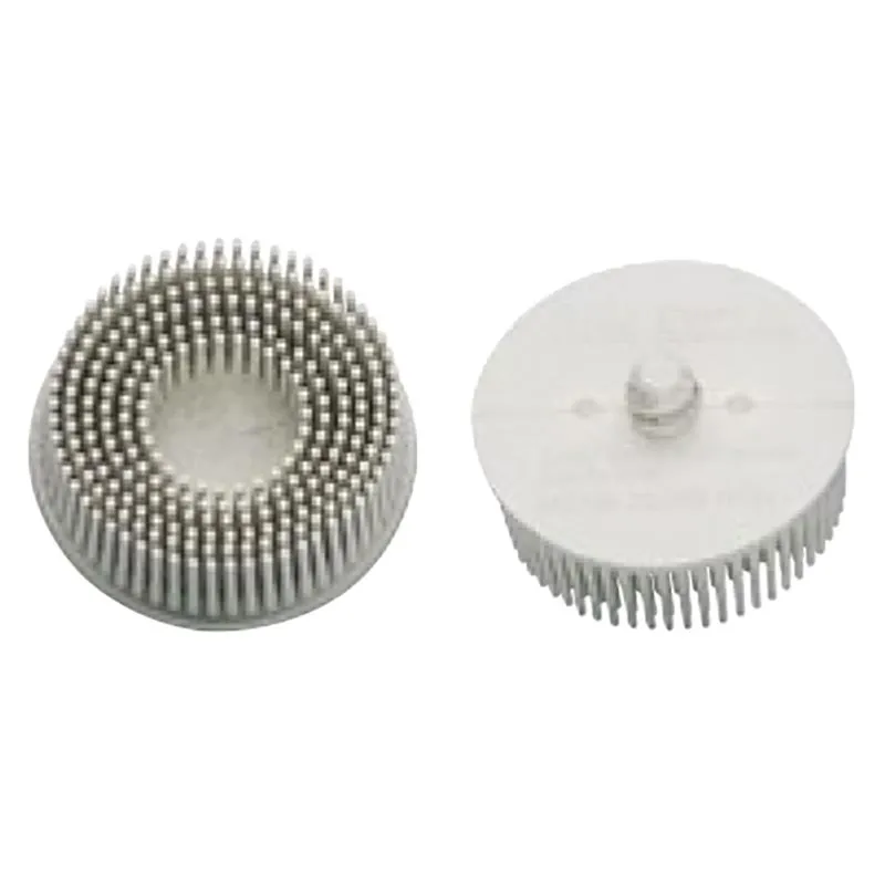 HAZET 2x ROLOC Borstenschleifteller Borstenscheiben 50mm weiß Korn 120