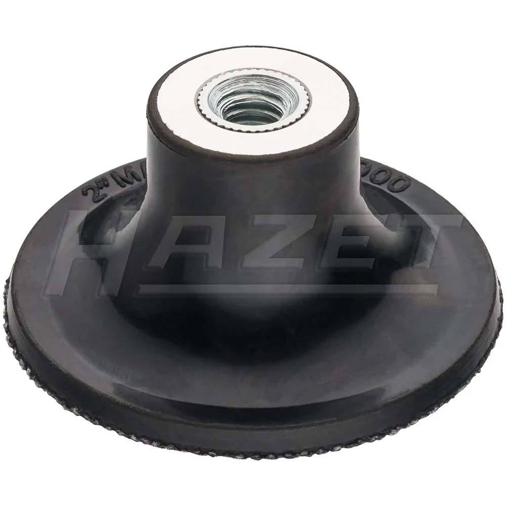 HAZET 1x ROLOC Schleifteller Teller für 50mm Scheiben mit 1/4 Zoll-UNF Gewinde