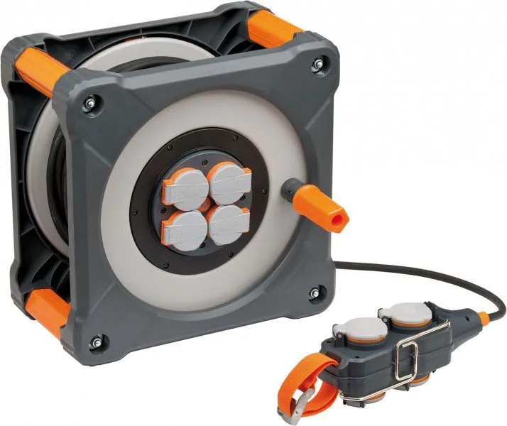 Brennenstuhl professionalLINE Kabeltrommel mit Powerblock IP44 33+5m