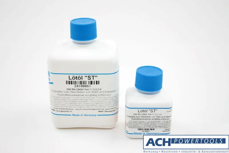 ACH Lötöl F-SW11 für Stahl und Edelstahl 500ml Flasche 930006