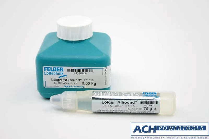 ACH Löt-Gel Allround 0,5kg Flasche EN 29454.1 3.1.1.A 930020