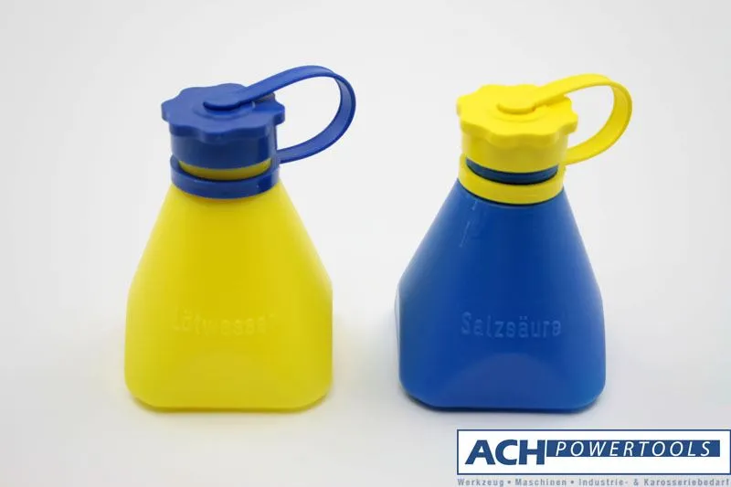 ACH Säureflaschen leer Farbe: blau Prägung: Salzsäure 931100