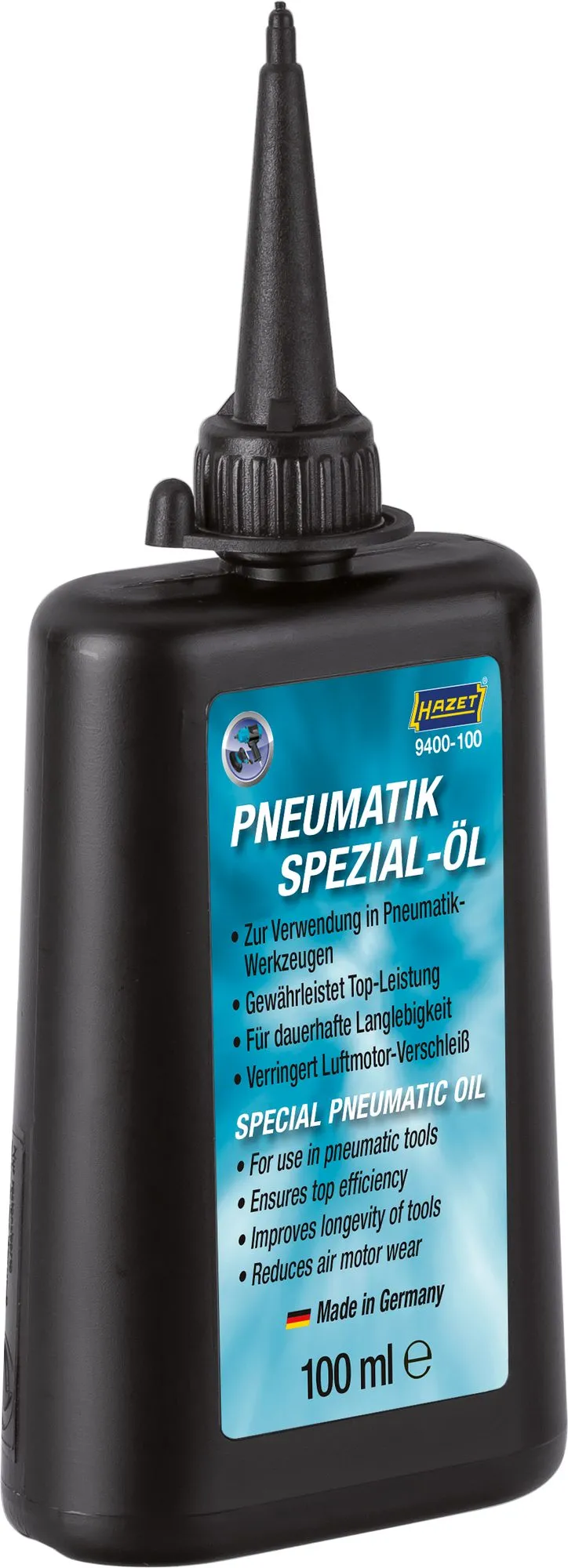 HAZET Pneumatik Spezial-Öl 100 ml 9400-100