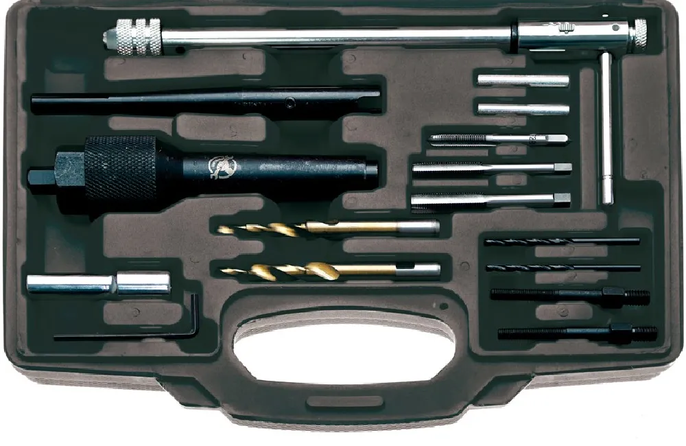 BGS DIY Glühkerzen-Ausbau- und Gewinde-Reparatur-Satz – 98297