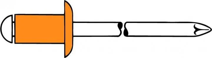 GESIPA Blindniete Mini-Pack Kupfer/Bronze 4 x 6