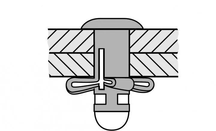 GESIPA TRI-FOLD Blindniete Alu/Alu 4,8 x 19, 250 St. (Inhalt: 250 Stück - 0.26 € / 1 Stück)
