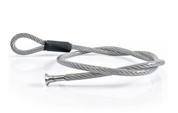 ZARGES Verankerungsseil Edelstahl inkl. Montage.