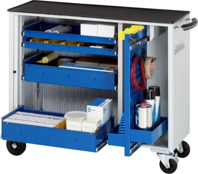 RAU Werkzeugwagen adlatus Modell 10010 mit Metallauflage