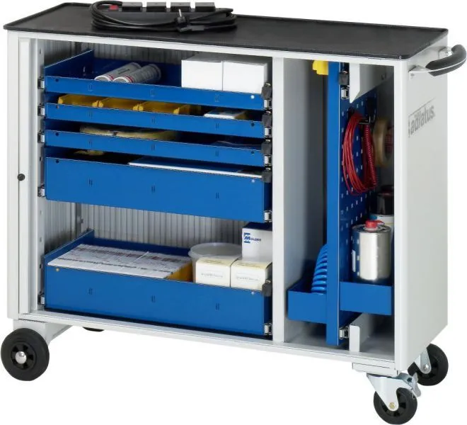 RAU Werkzeugwagen adlatus Modell 10050 Metallauflage Starke 25 mm