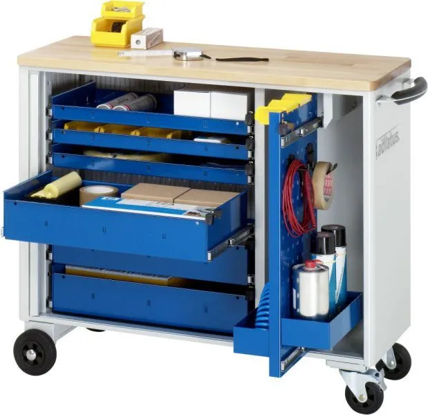 RAU Werkzeugwagen adlatus Modell 10060 860 x 1025 mm