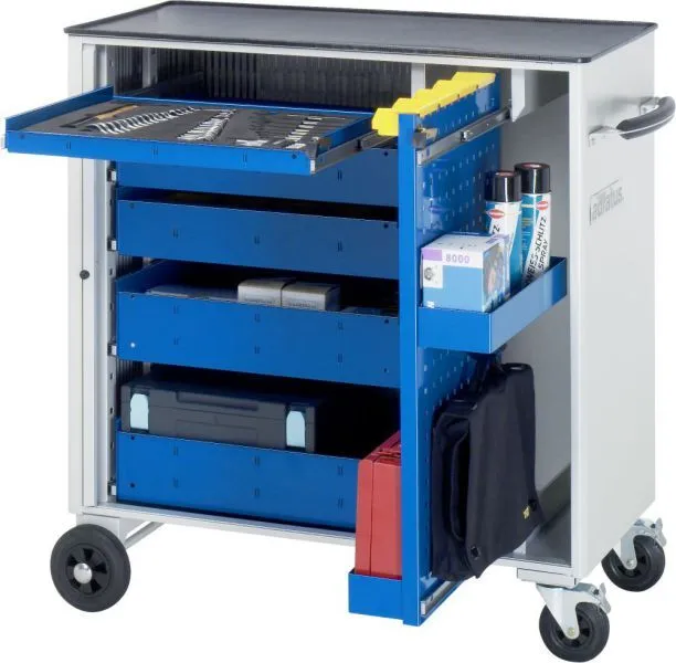 RAU Werkzeugwagen adlatus Modell 10610 1025 mm breit Buche Massiv