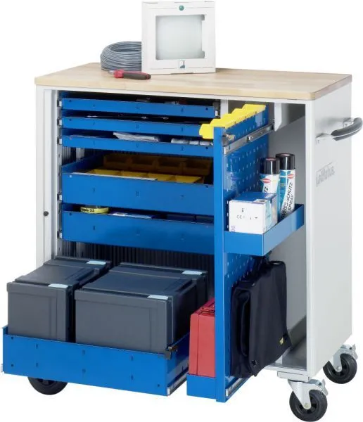 RAU Werkzeugwagen Serie adlatus Modell 10620 1025 mm breit