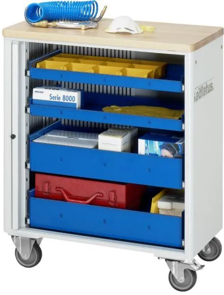 RAU Werkzeugwagen Serie adlatus Modell 7010 725 mm breit