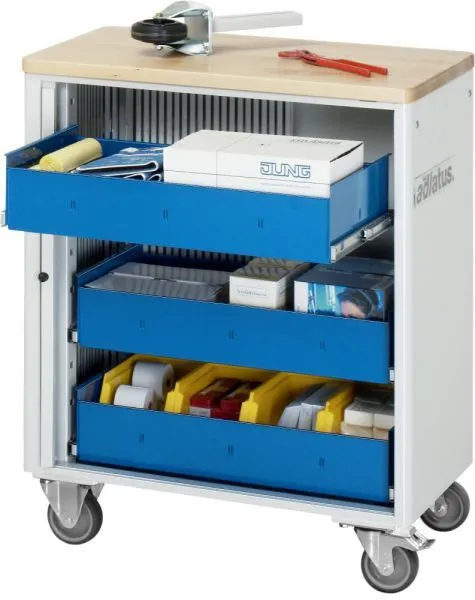 RAU Werkzeugwagen Serie adlatus Modell 7030 725 mm breit