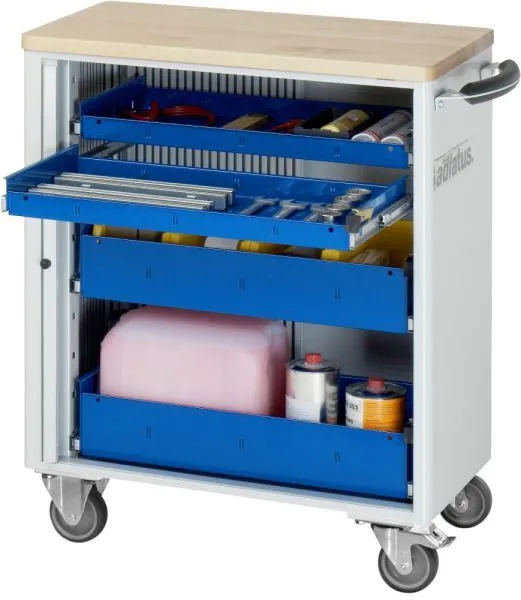 RAU Werkzeugwagen Serie adlatus Modell 7250 725 mm breit