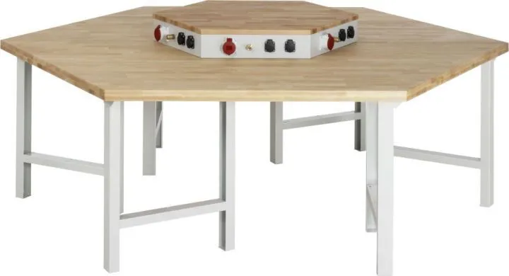 Rau Gruppenwerkbank 4000 - Modell 400 Breite 2700 mm