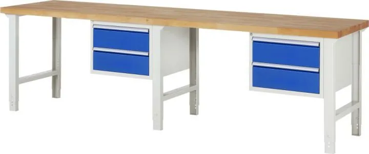 RAU Werkbank Serie 7000 Modell 7125 Breite 3000 mm