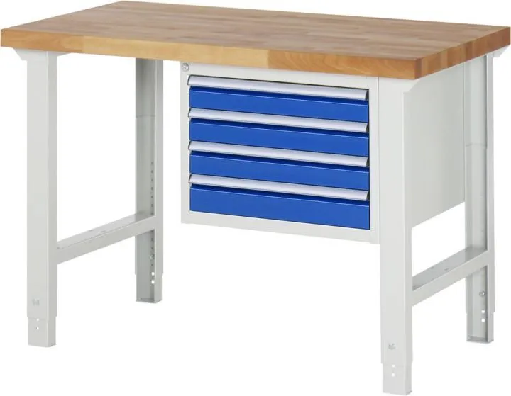 RAU Werkbank 7000 Maße 1250 x 700 mm Modell 7133