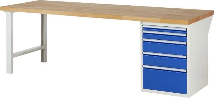 RAU Werkbank 7000 mit 2500 x 900 mm Modell 7511