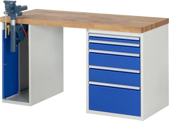 RAU Werkbank 7000 Maße 1500 x 700 mm Modell 7511-2