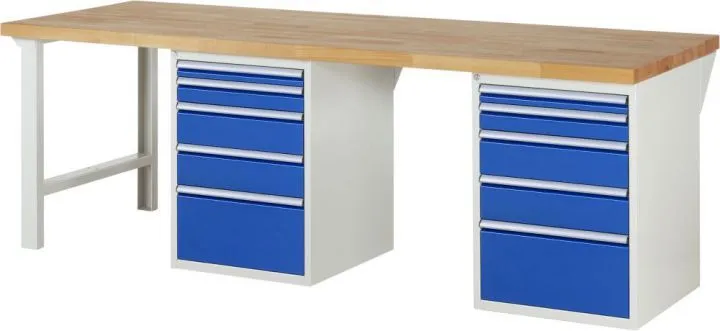 RAU Werkbank 7000 Modell Nummer 7511-8 mit 2500 mm