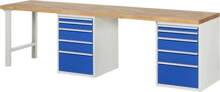 RAU Werkbank 7000 Maße 3000 x 700 mm Modell 7511-8