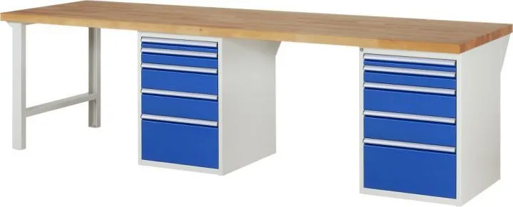 RAU Werkbank 7000 mit 3000 x 900 mm Modell 7511-8