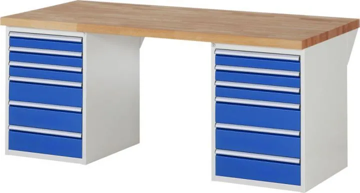 RAU Werkbank 7000 mit 2000 x 900 mm Modell 7515-3