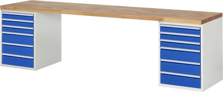 RAU Werkbank 7000 Maße 3000 x 700 mm Modell 7515-3