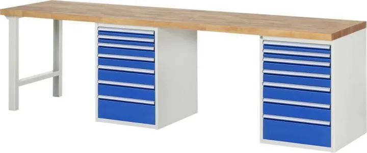 RAU Werkbank 7000 Maße 3000 x 700 mm Modell 7517-8