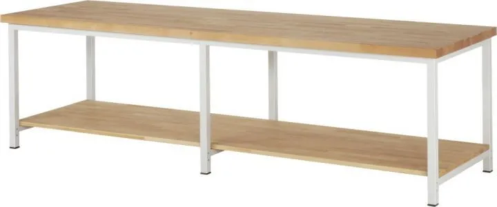 Rau Werkbank Modell 8000 Breite 3000 mm x Tiefe 900 mm x Höhe 840 mm