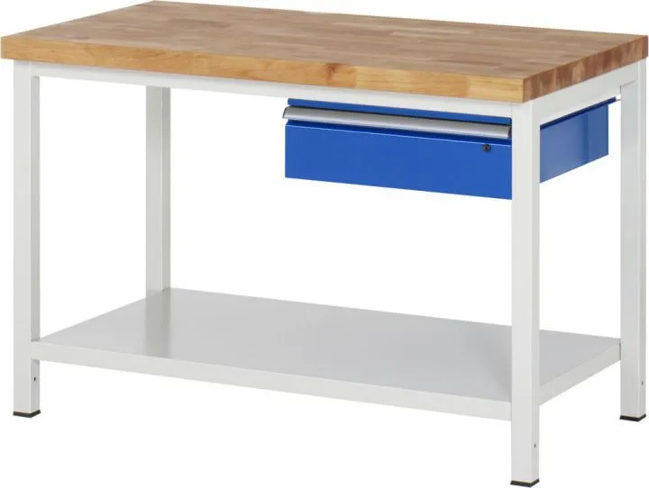 RAU Werkbank 8000 Modell 8001A6 mit 1250 x 700 mm