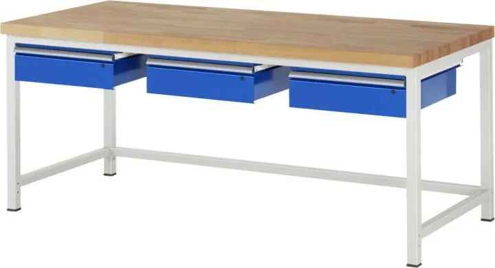 RAU Werkbank 8000 Modell Nummer 8003A1 Breite 2000 mm