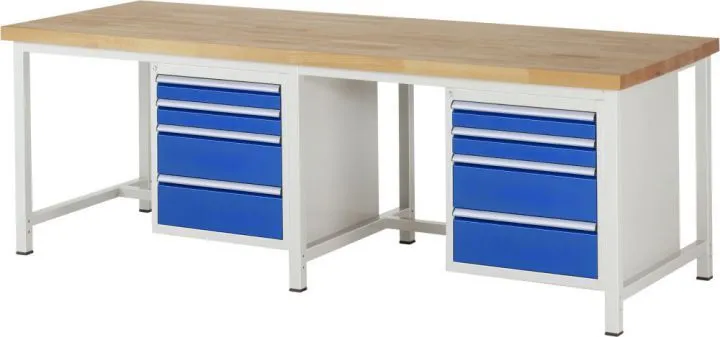 RAU Werkbank 8000 Modell Nummer 8161 2500 mm