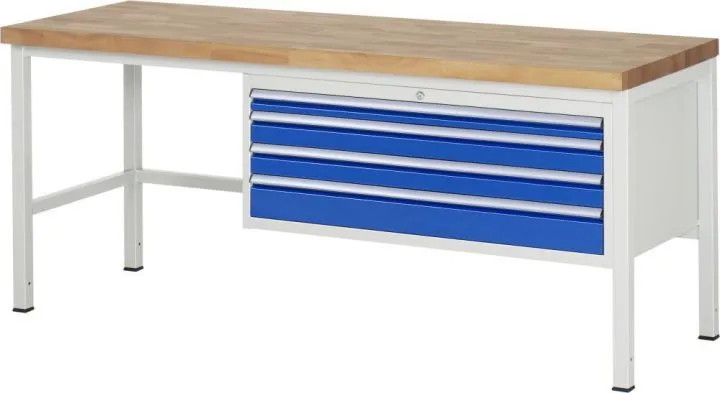 RAU Werkbank 8000 Modell 8332 mit 2000 mm Breite