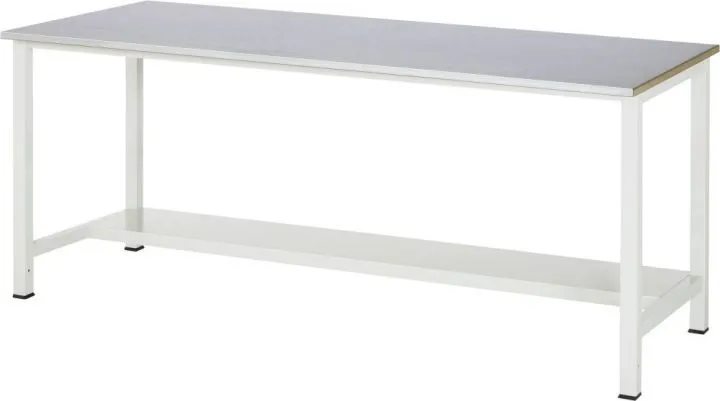 RAU Werktisch 900 Arbeitsplatte 25 mm Stärke 2000 mm breit