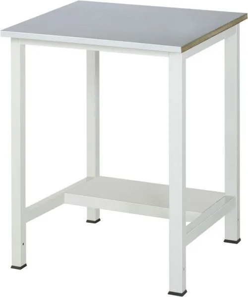 RAU Werktisch 900 Arbeitsplatte inklusive Stahlblechbelag 750 mm breit