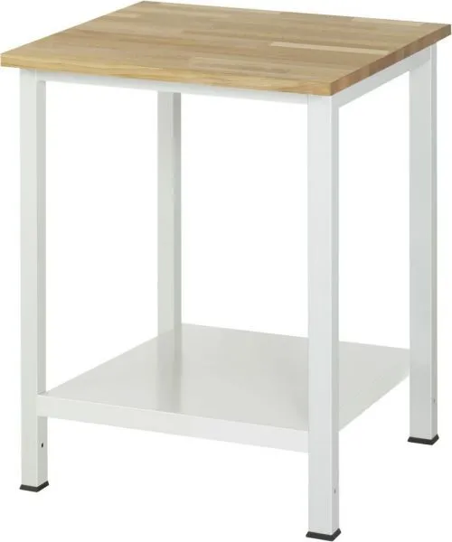 RAU Werktisch Serie 900 Buche Massiv Arbeitsplatte Breite 750 mm