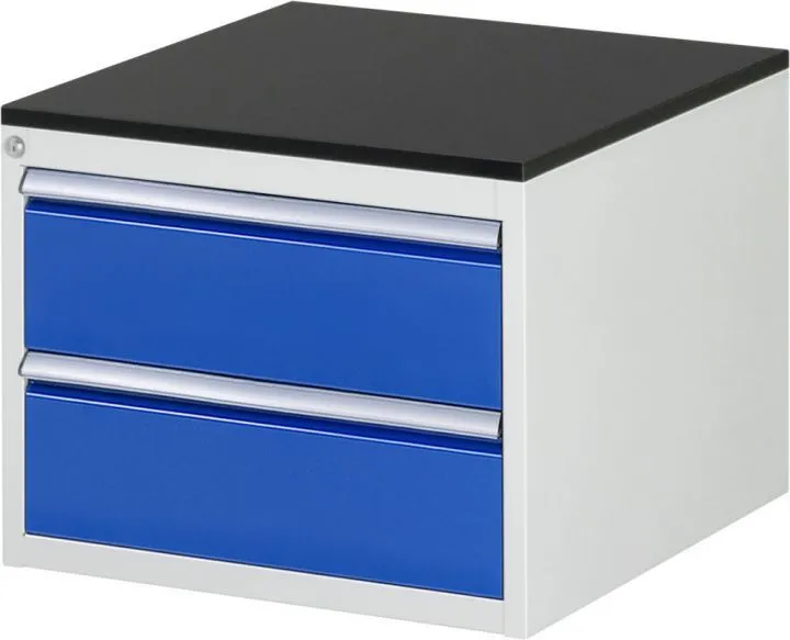 Rau Schubladenschrank Serie 7000 2 Schubladen-Größe-L Melaminharz