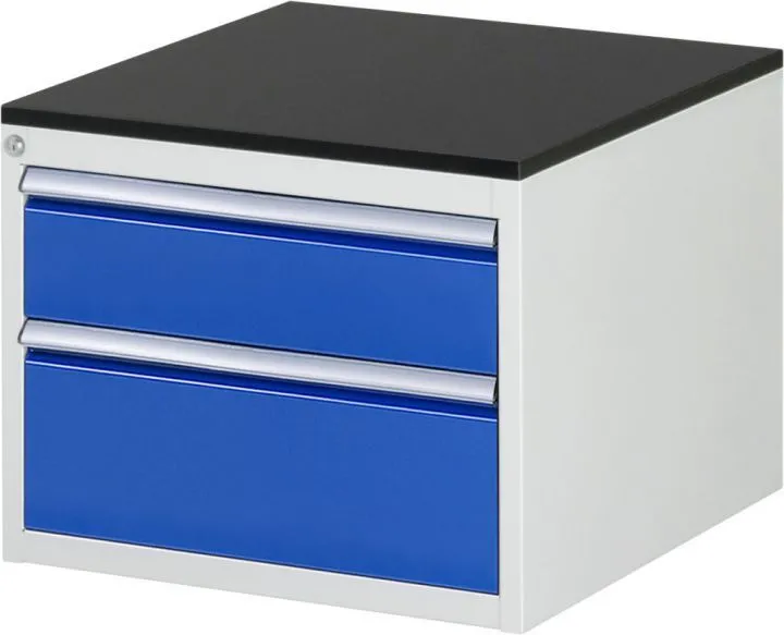 Rau Schubladenschrank Serie 7000 B580 x H460 x T650 mm mit Melaminharz