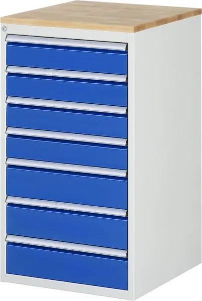 Rau Schubladenschrank Modell L7.10 580 x 650 x 1035 mm 7 Schubladen