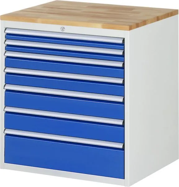 Rau Schubladenschrank Modell XL5.0 770 x 650 x 825 mm 7 Schublade-XL