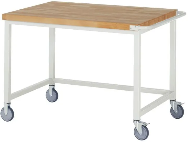 Rau Fahrbare Werkbank 8000 Modell 8000 Breite 1250 mm RAL7035