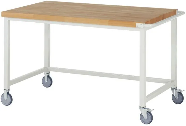 Rau Fahrbare Werkbank 8000 Modell 8000 RAL7035 Breite 1500 mm