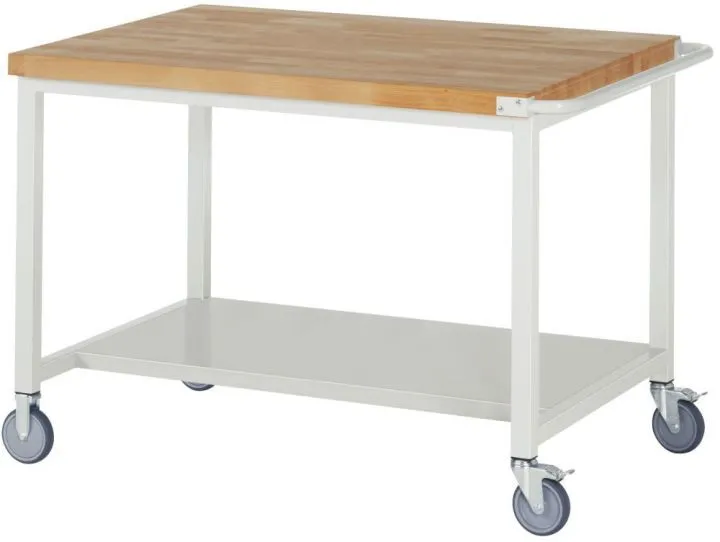Rau Fahrbare Werkbank 8000 Modell 8000 Breite 1250 mm Stärke 40 mm