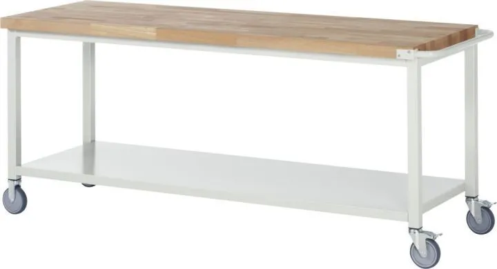 Rau Fahrbare Werkbank 8000 Modell 8000 Buche-Massiv Breite 2000 mm