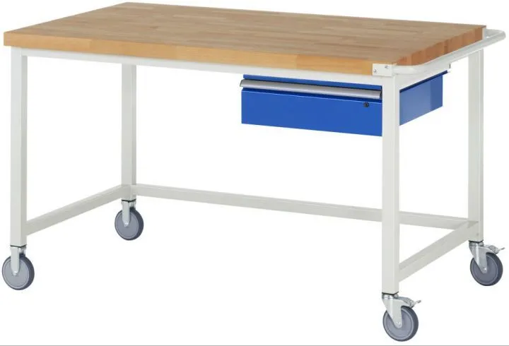 RAU Fahrbare Werkbank 8000 - Modell 8001 Arbeitstisch Breite 1500 mm