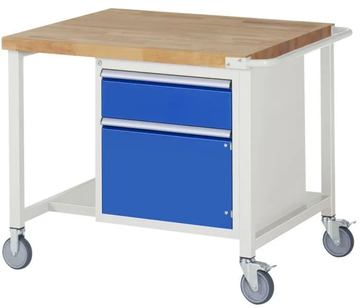 Rau Fahrbare Werkbank 8000 1000 x 900 x 880-1080 mm Modell 8152